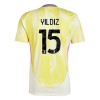 Maillot de Foot Juventus Yildiz 15 Exterieur 2024-25 Maillot de Foot Juventus Yildiz 15 Exterieur 2024-25